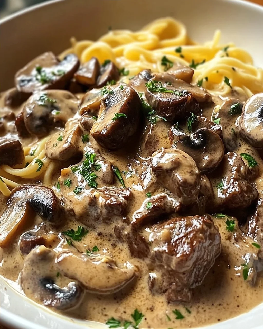 Ballerina Farm’s Rindfleisch Stroganoff Halal Recipe