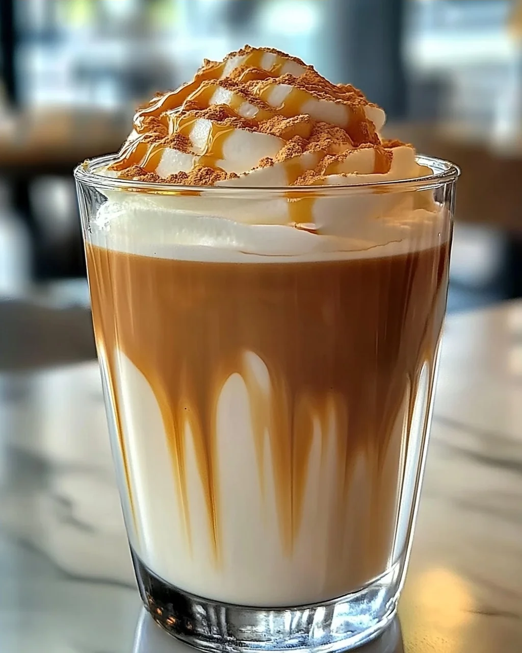 Brauner Zucker Dalgona Milchtee selbstgemacht
