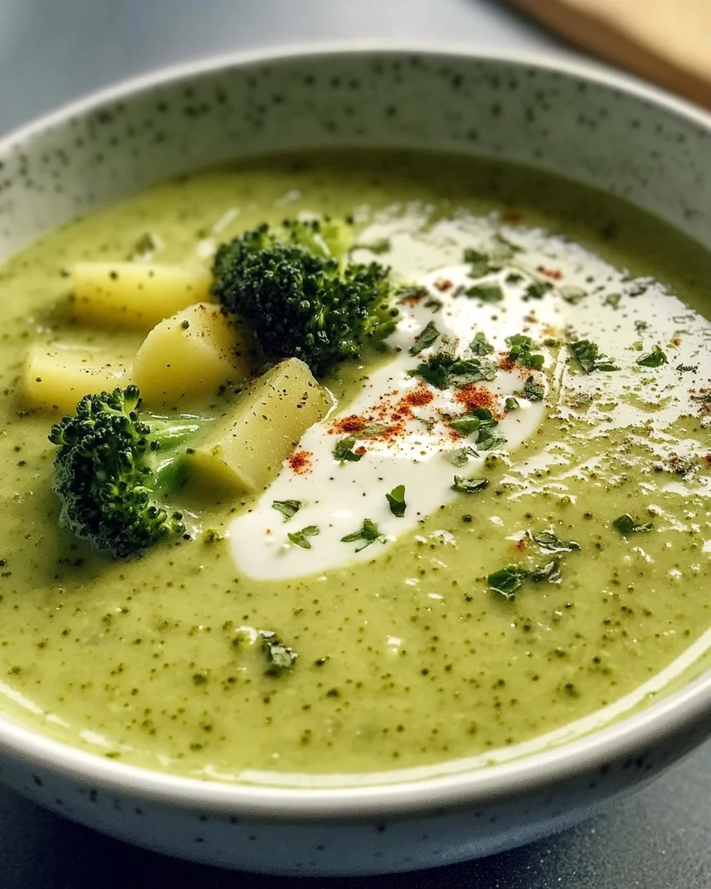 Brokkoli-Kartoffelsuppe
