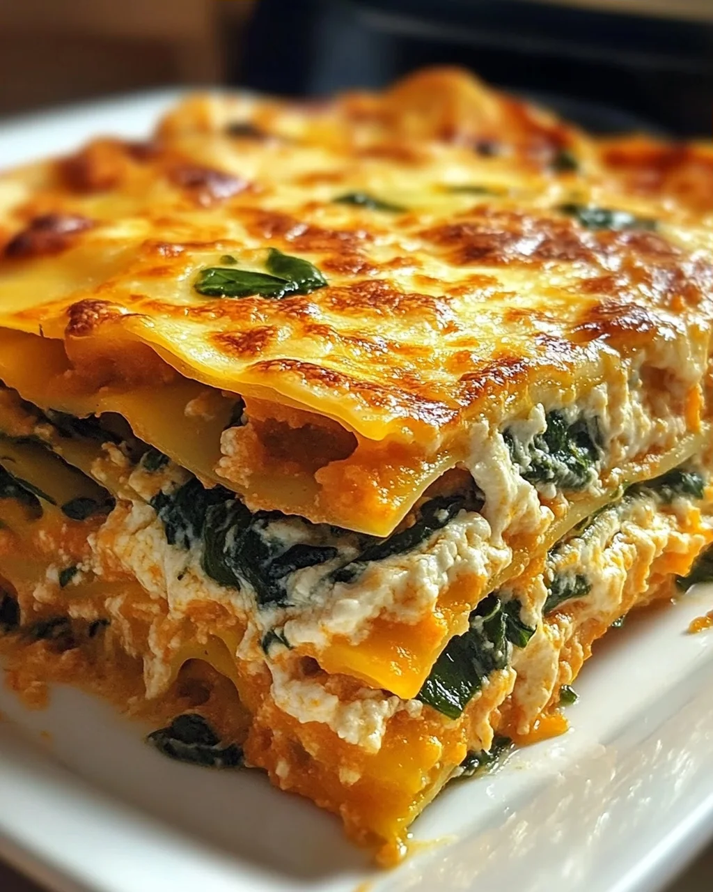 Delicious Pumpkin Spinach Lasagna for Connoisseurs