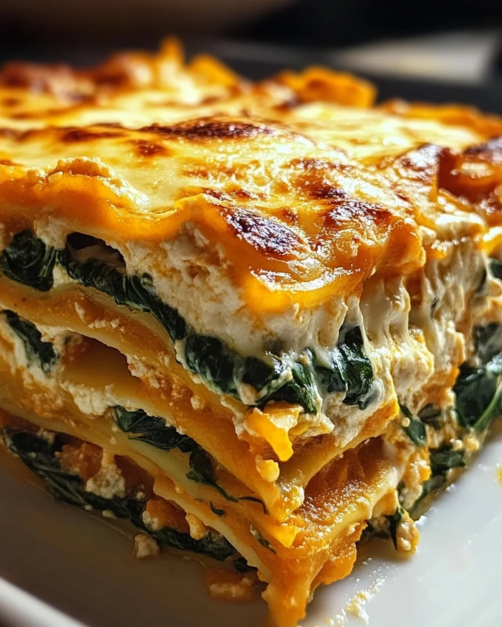 Delicious Pumpkin Spinach Lasagna for Connoisseurs