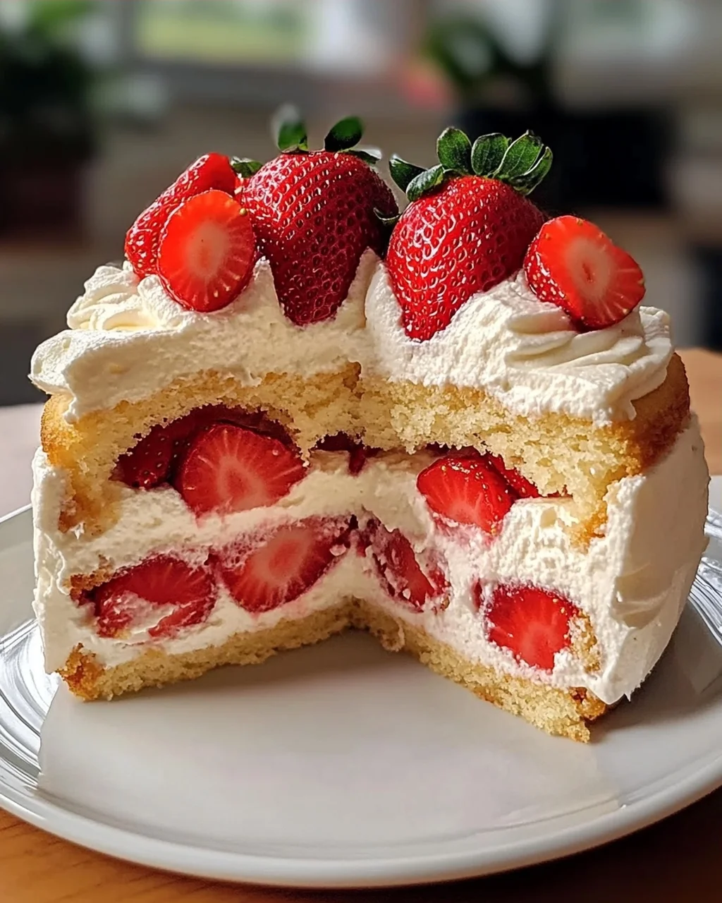 Erdbeertorte: Leichte Sommerfreude im Kuchen