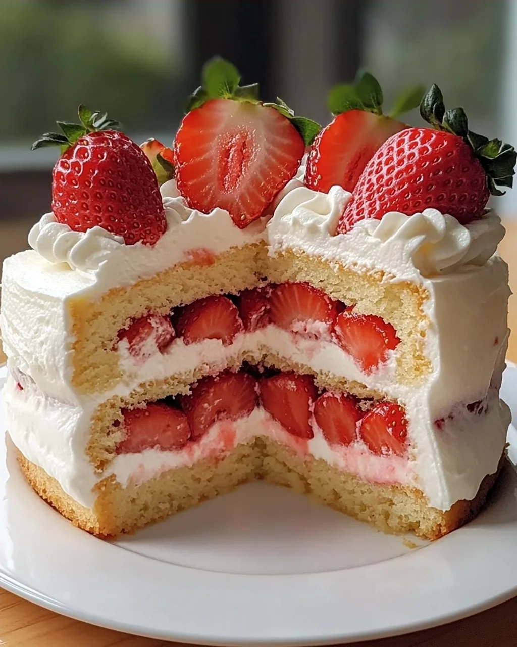Erdbeertorte: Leichte Sommerfreude im Kuchen