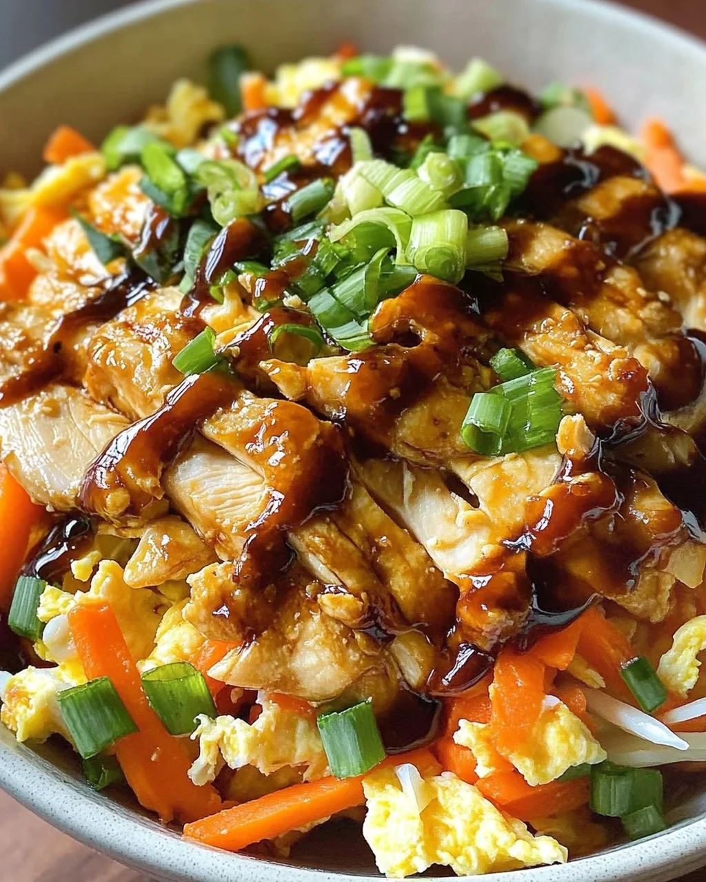 Gesunde Egg Roll in a Bowl