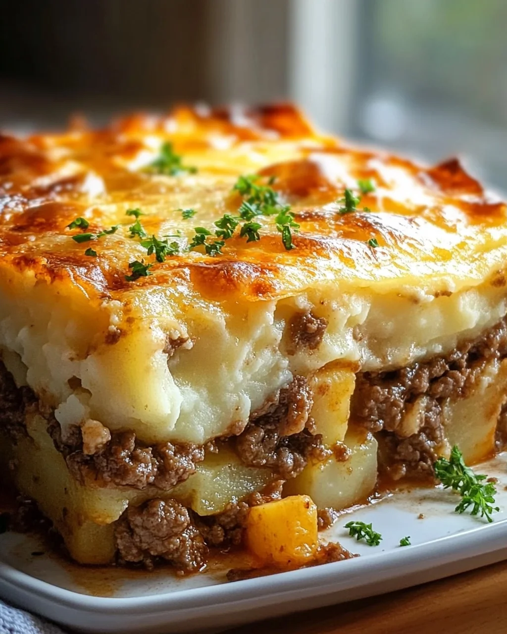 Herzhafter Kartoffel-Hackfleisch-Auflauf: Einfach & Lecker!