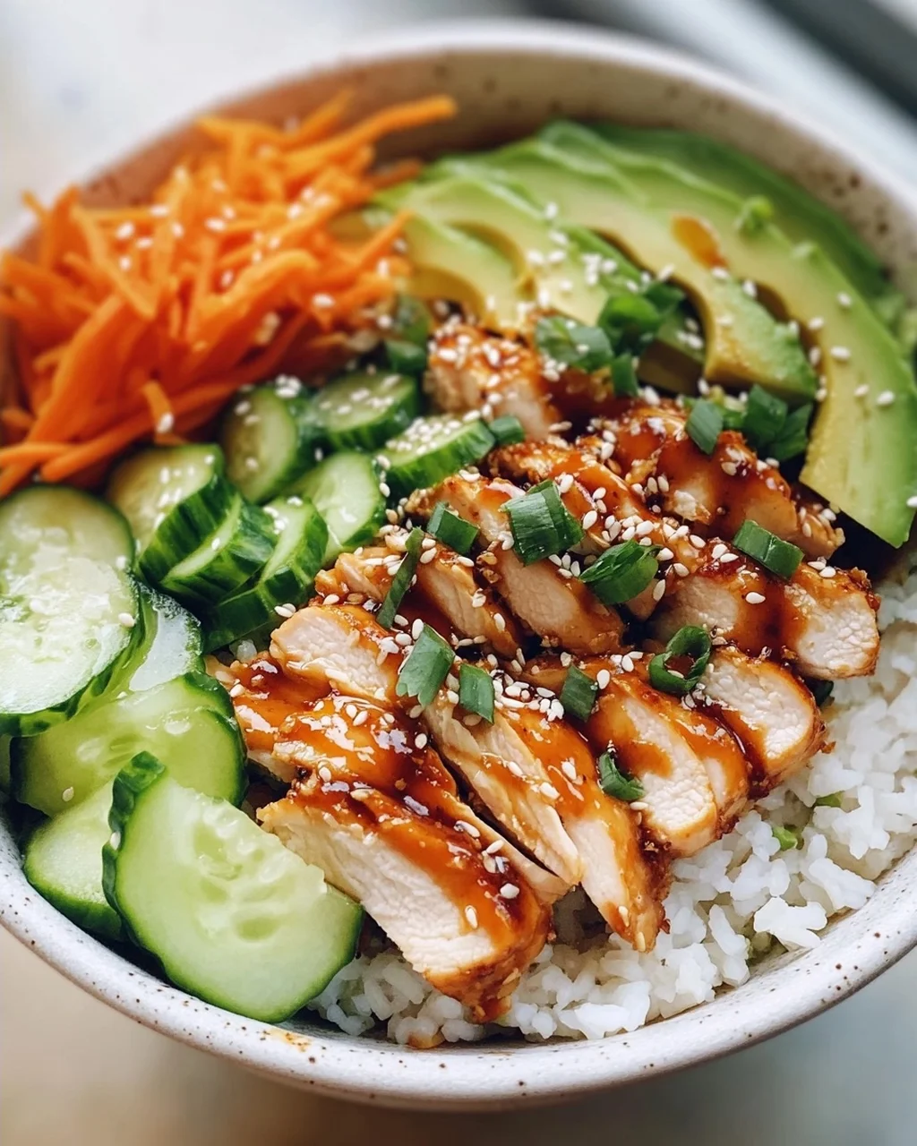 Klassische Chicken Poke Bowl mit Sesamreis: Dein Lieblingsrezept