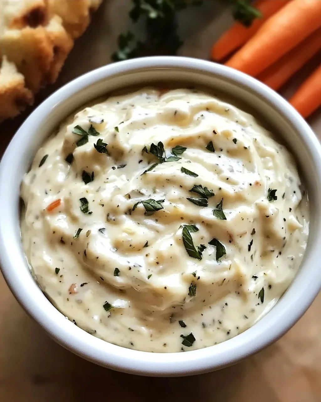 Knoblauch Parmesan Sauce in 5 Minuten zubereiten