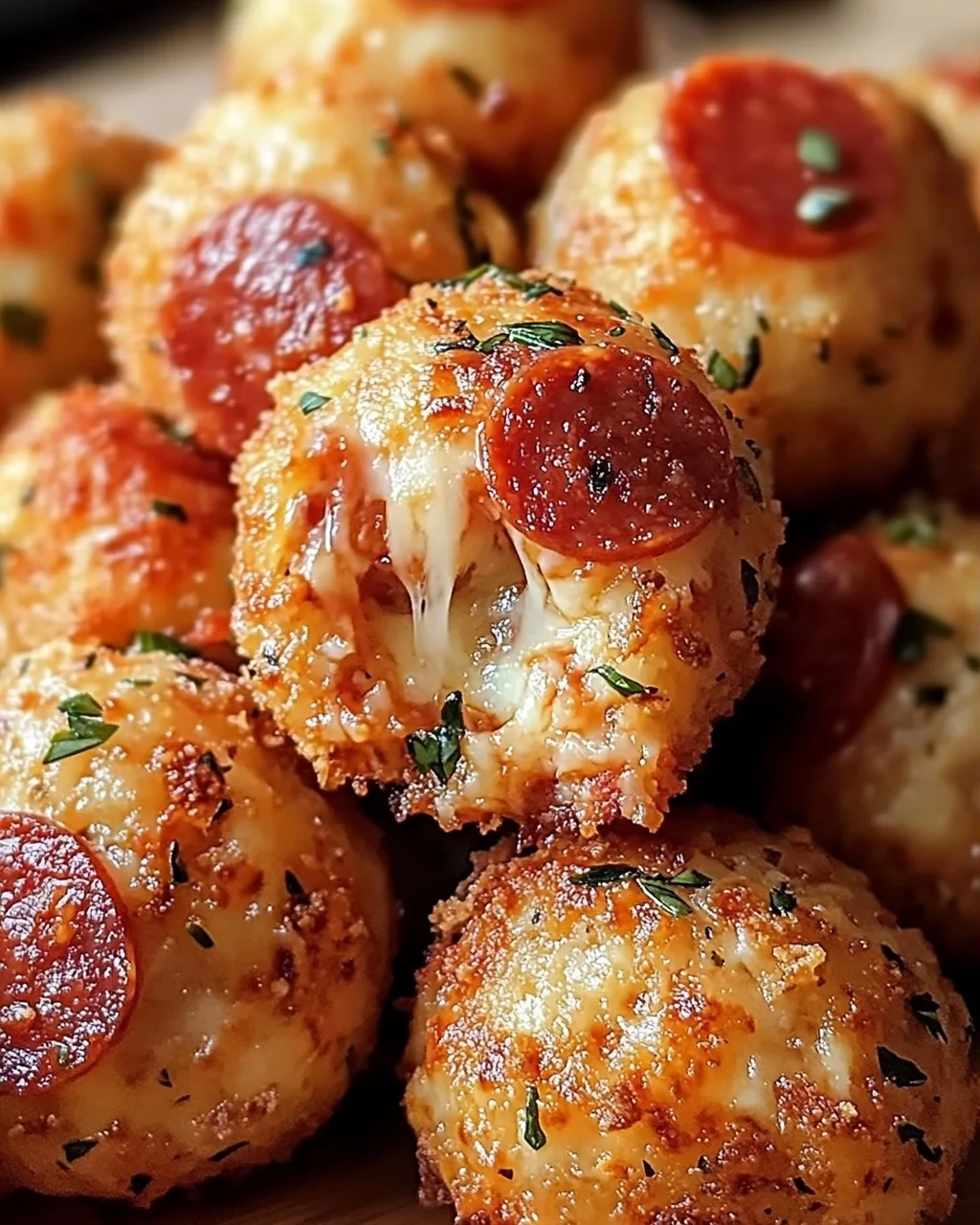 Leckere Pizza Bällchen