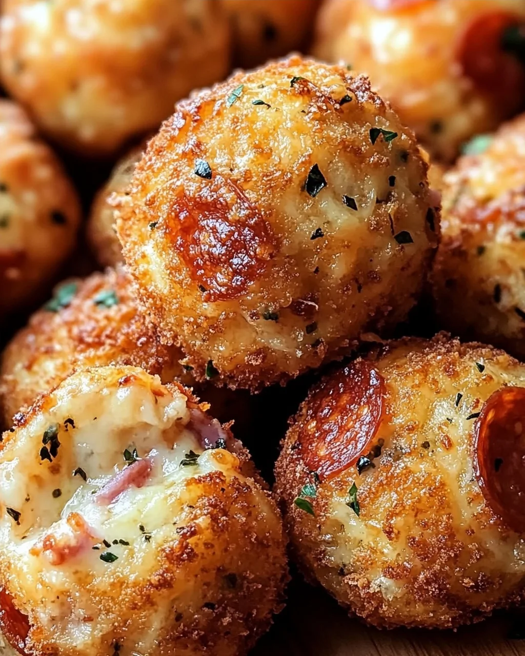 Leckere Pizza Bällchen
