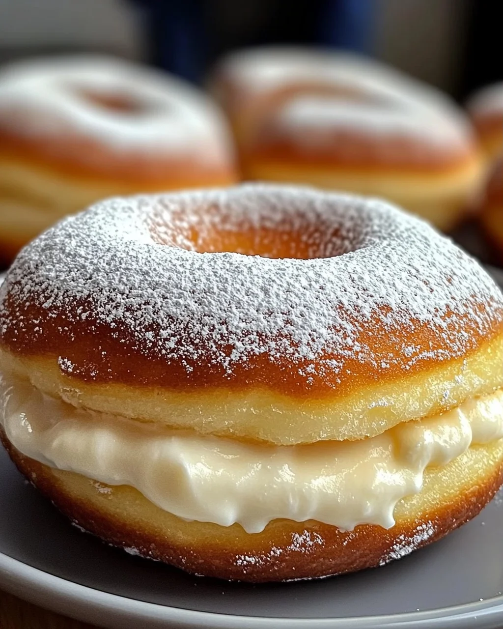 Milchcreme-Donut für den süßen Genuss zuhause