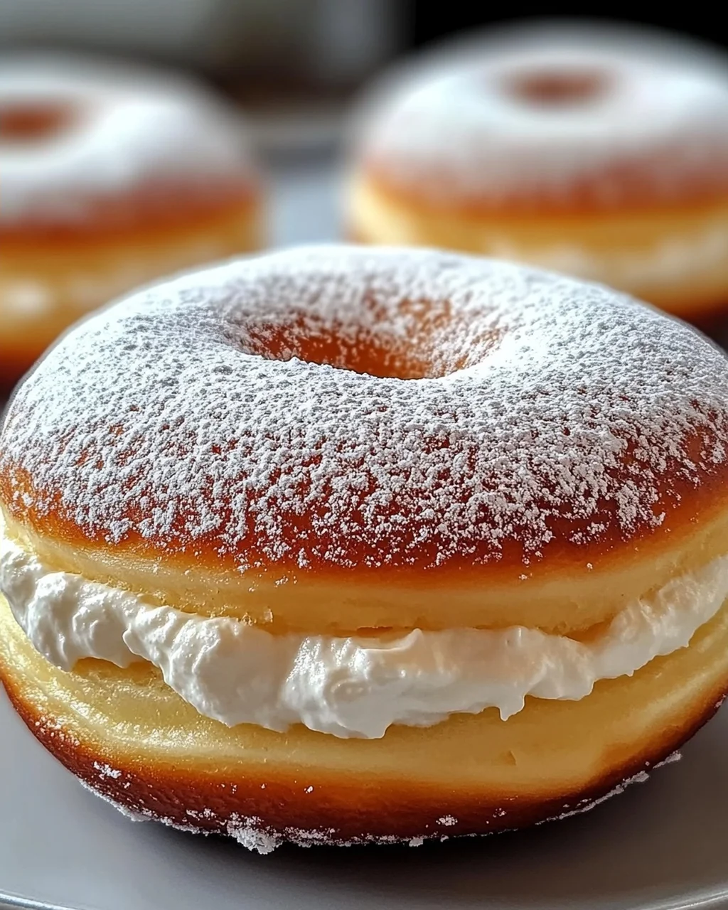 Milchcreme-Donut für den süßen Genuss zuhause