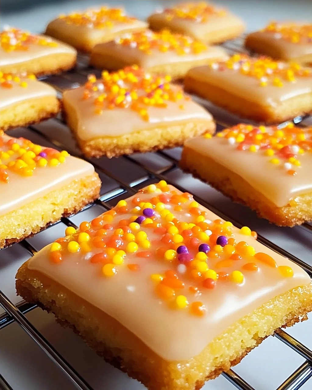 Orangenplätzchen