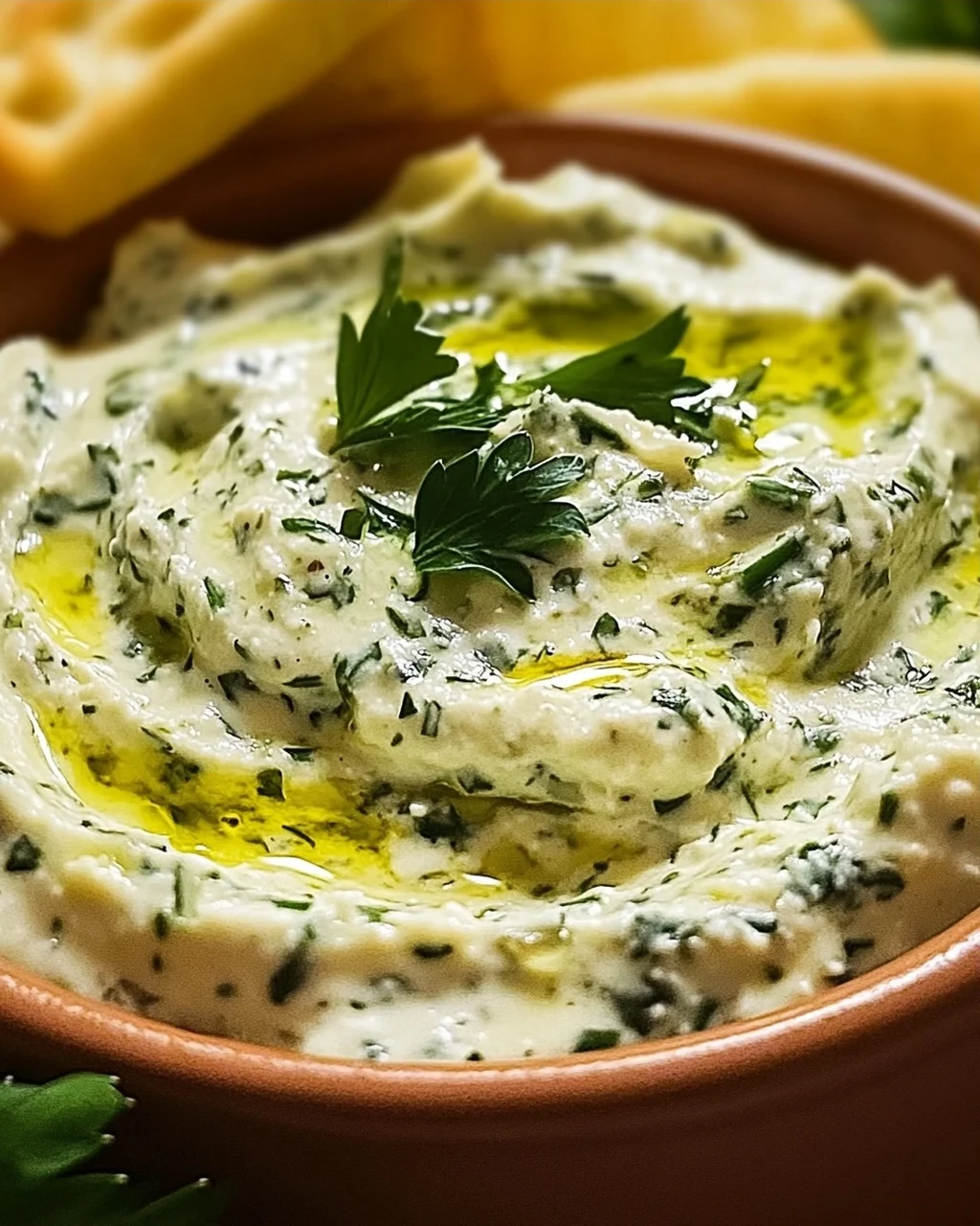 Perfekter Knoblauch-Kräuter-Frischkäse-Dip: Das einfache Rezept