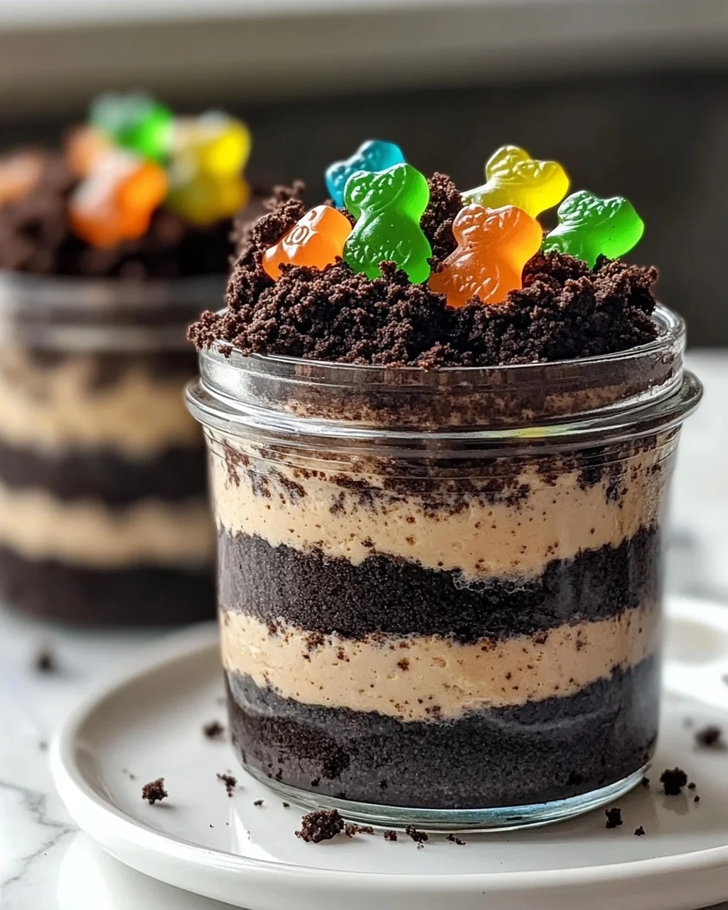Rezept: Mini Oreo Dirt Cake Jars – Dein schnelles Dessert!