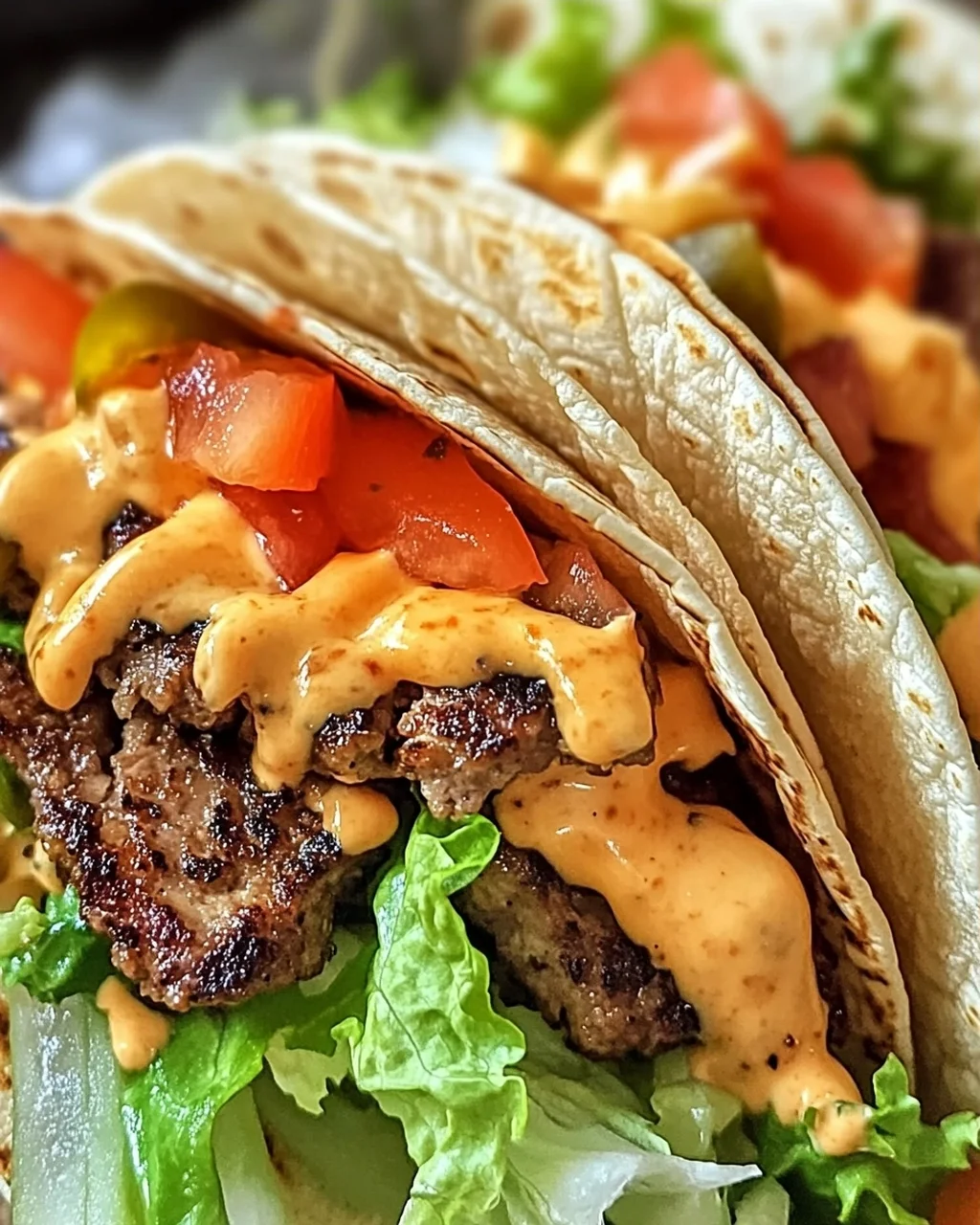 Smash Burger Tacos: Schnelle Fusion aus Burger und Tacos