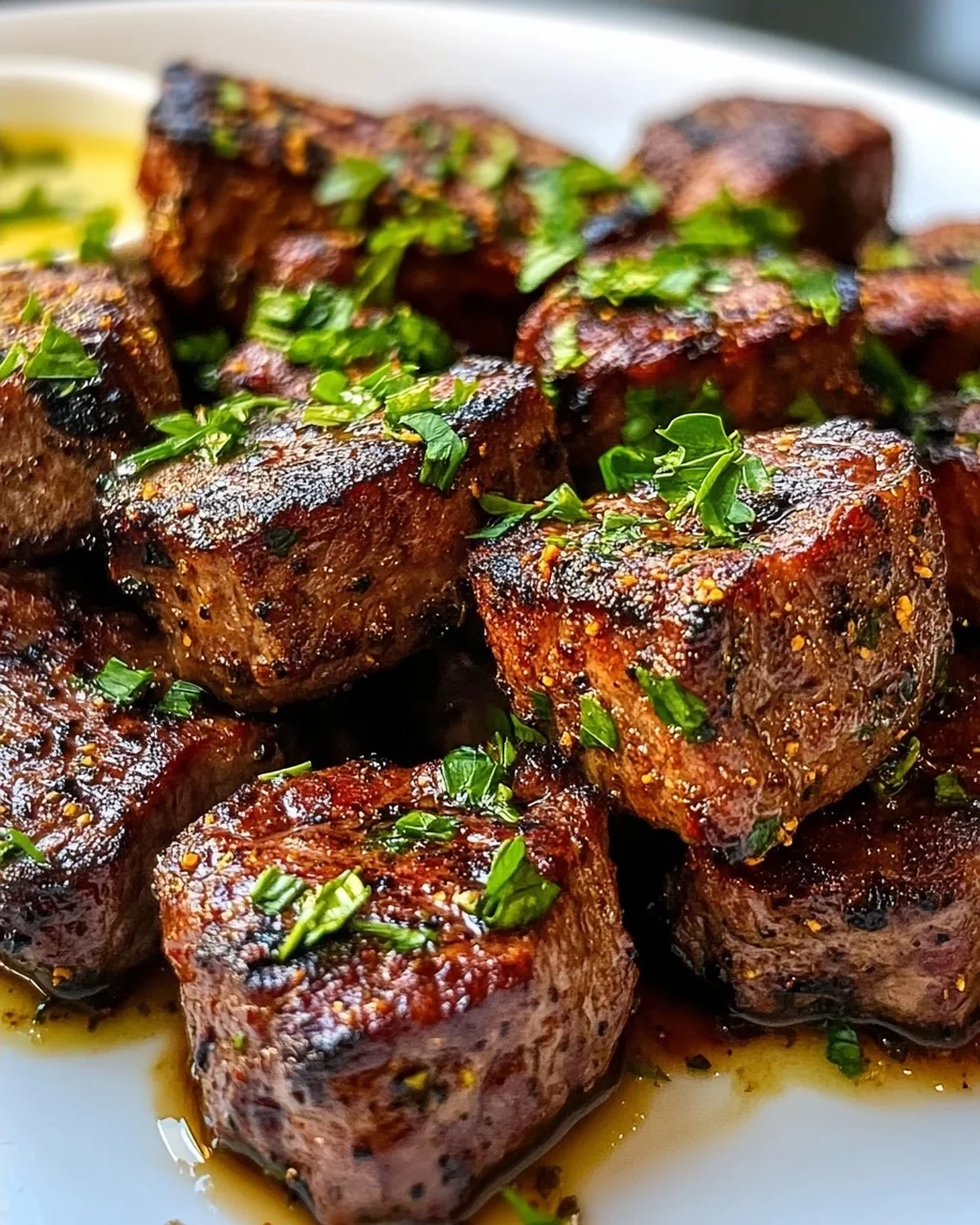 Steak-Häppchen aus der Heißluftfritteuse
