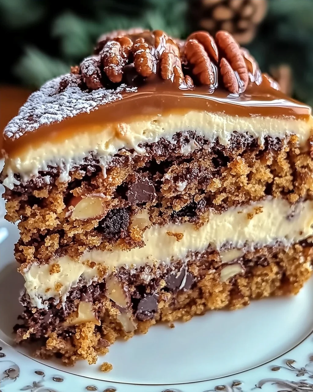 Toffee-Knusper-Kuchen für festliche Momente