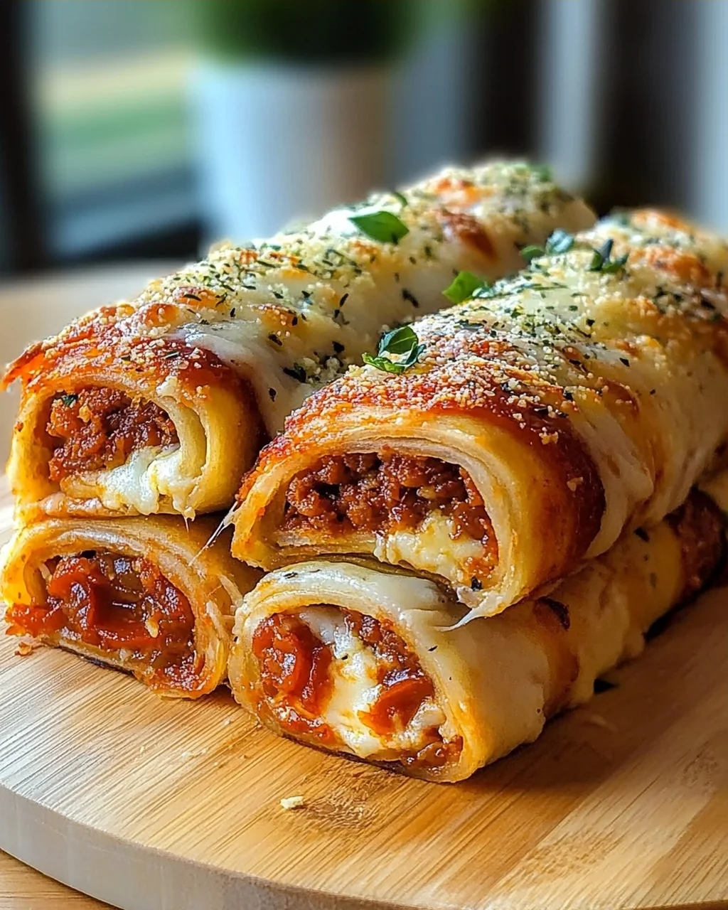 Unwiderstehliche High Protein Rind-Peperoni Pizzarollen