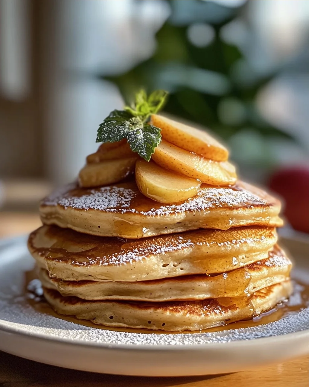 Würzig-süße Apfel-Zimt Pfannkuchen: Dein perfektes Frühstück!