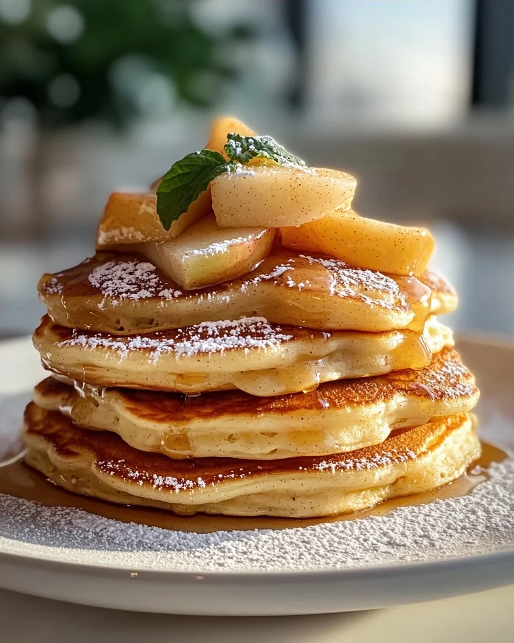Würzig-süße Apfel-Zimt Pfannkuchen: Dein perfektes Frühstück!