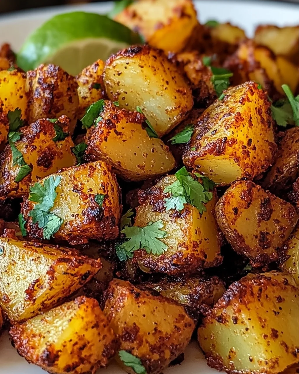 Würzige mexikanische Straßenkartoffeln einfach genießen